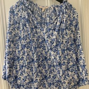 Rebecca Taylor Floral Blouse